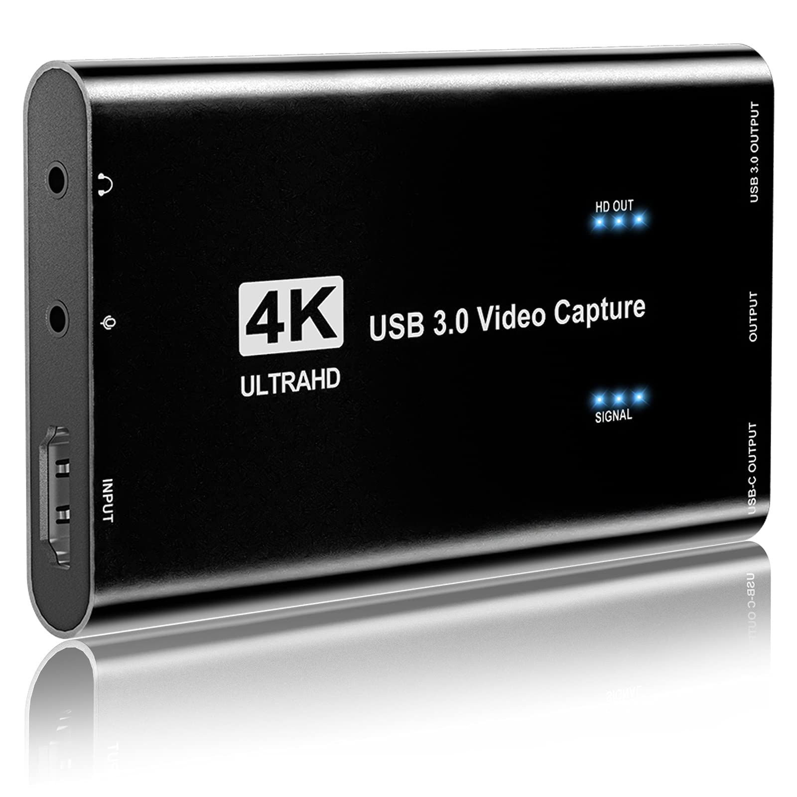 Capture Card - Video Capture Device USB 3.0, Game Capture Card for Streming, HDMI Video Capture Card 1080P 60FPS Zero-Lag ...