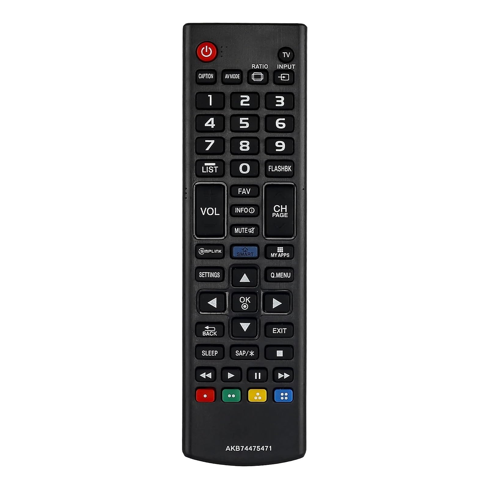 Télécommande AKB74475471 sans configuration requise pour téléviseur 32LF580B - 6
