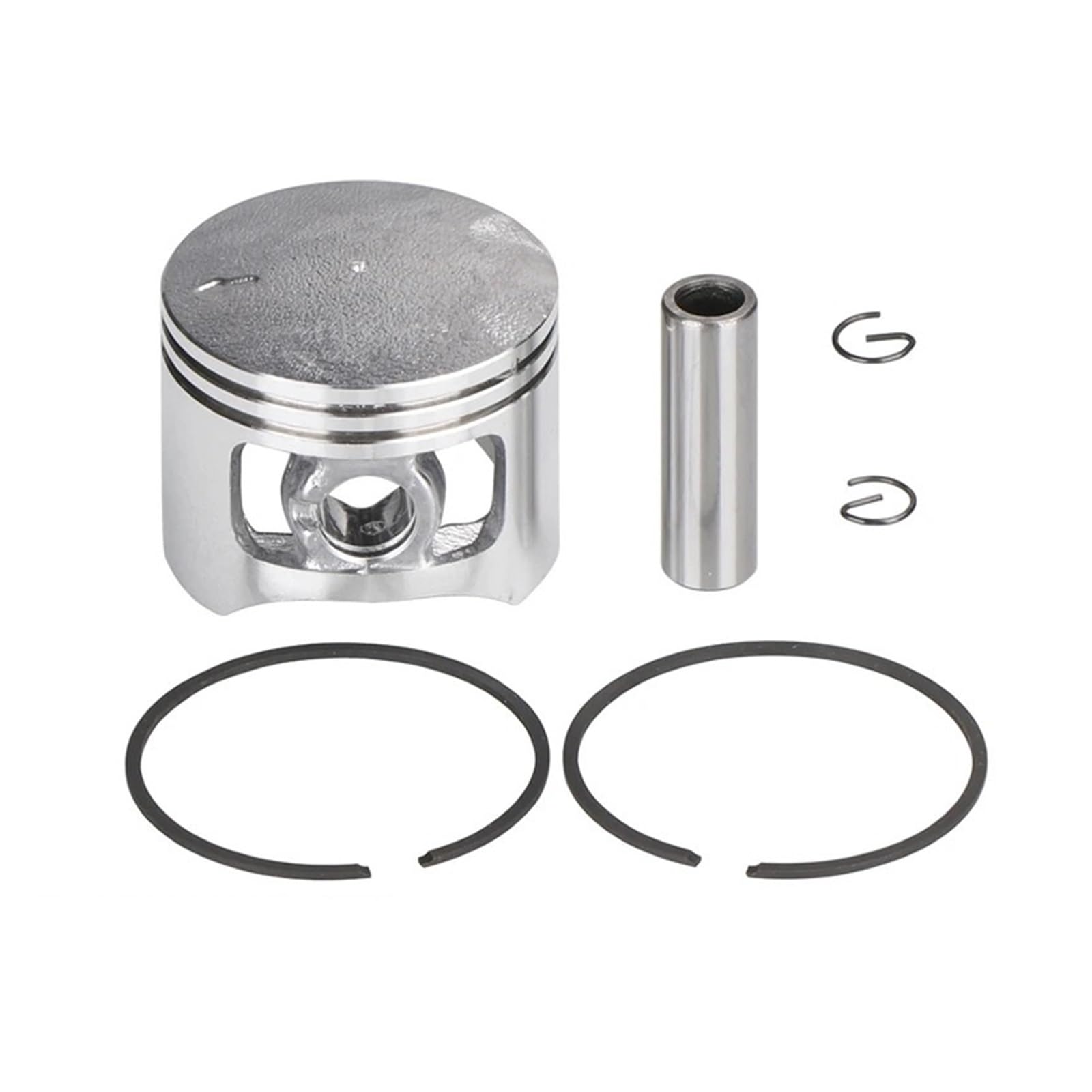 CVAADV 45mm Chainsaw Piston Kit Cylinder Set Pin Ring Compatible with 5800 58CC Spare Parts