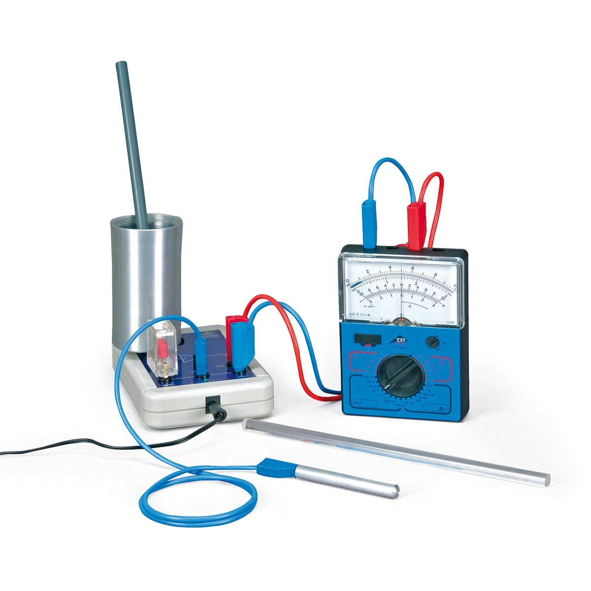 3B Scientific U8531408-230 Electrómetro, 230 V, 50/60 Hz