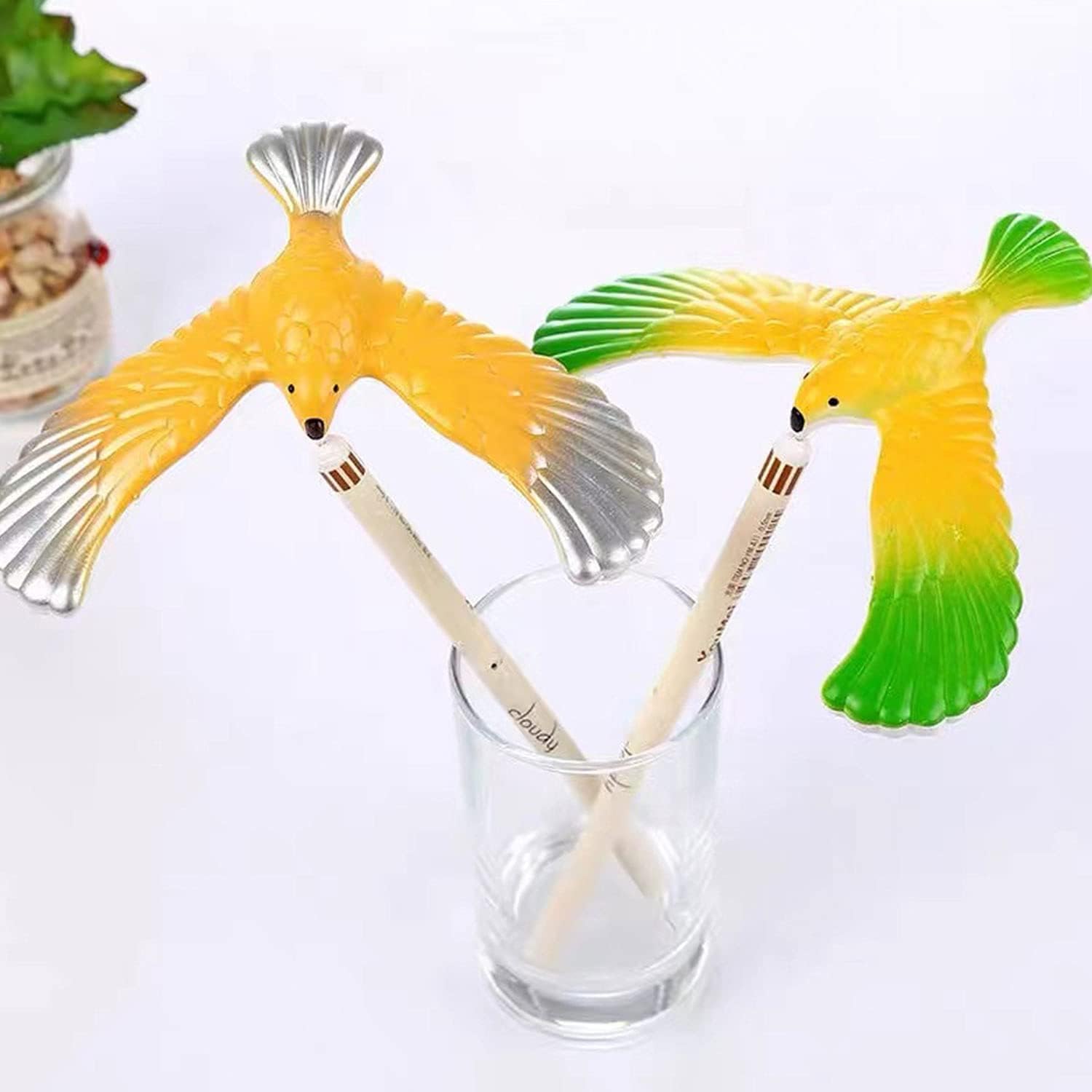 TOYANDONA 12pcs Balancing Eagle Toy Kids Educational s Plastic Playes Classic s Finger Balancing Balanced Bird Balance for Finger Balance Eagle Kids - Image 4