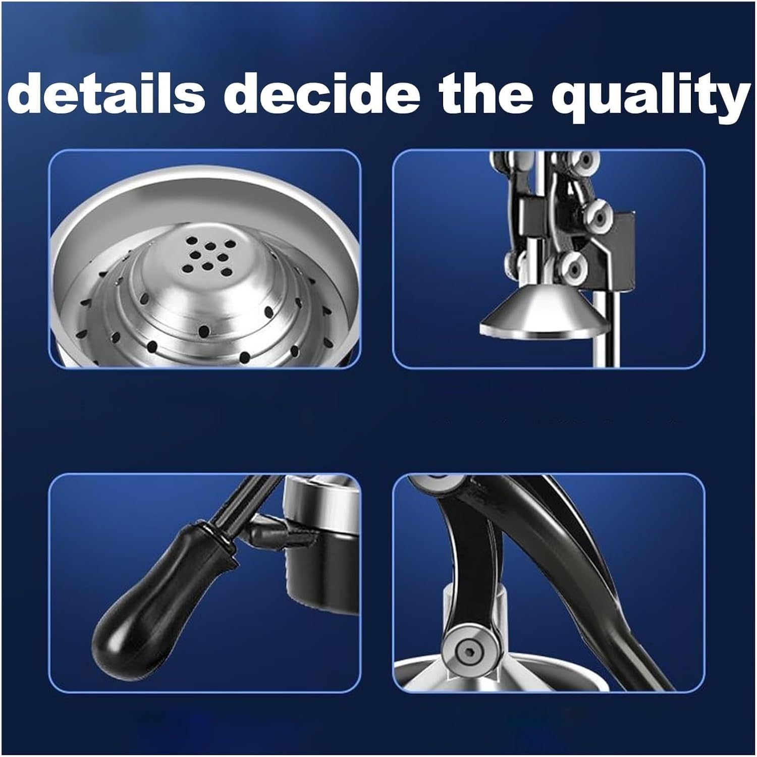 Cast Iron Citrus Juicer,Hand Press Juicer Machine, Manual Juicer Home Commercial Orange Lemon Fruit Juicer For Fruit Shop Hotel Restaurant