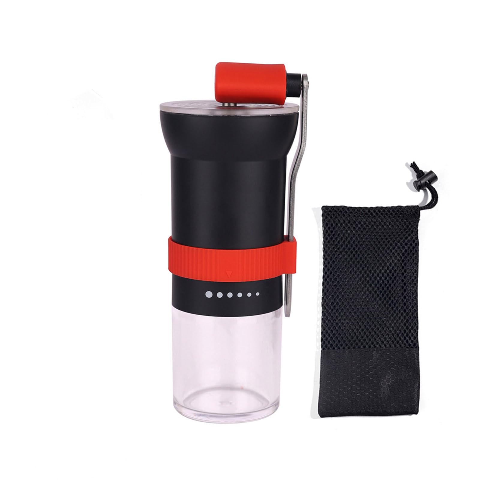 Elnwnnkc Multipurpose Manual Coffee Grinder Portable Coffee Grinder with Ceramic Cutter for Recent Ground Ceramic Burr