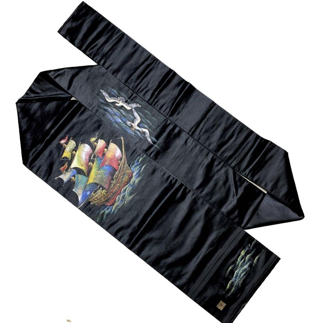 Amazon.co.jp: ¨̮⃝ 可愛い アンティーク 名古屋帯 ペンテ antique obi 