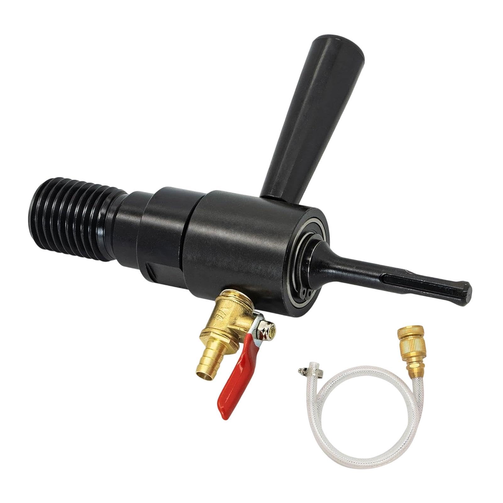Kit de Accesorios Adaptadores para Taladro, Fácil de Instalar, con de Repuesto, Adaptador para Taladro de Núcleo de Agua, Mango Redondo