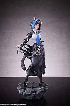 Amazon.co.jp: 桐野先生オリジナルイラスト『黒』 1/7スケール PVC&ABS