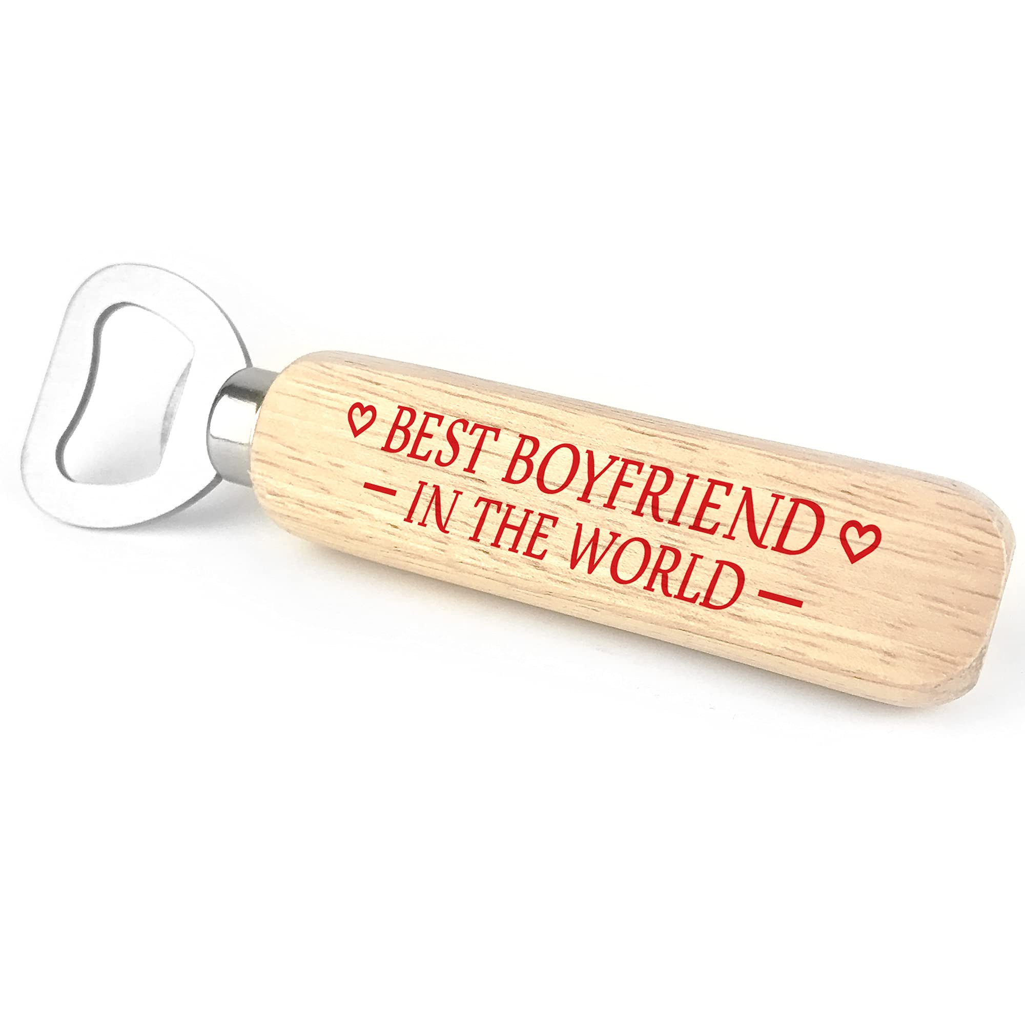 Novelty Best Boyfriend Gift for Valentines Anniversary Bottle Opener Gift for Him