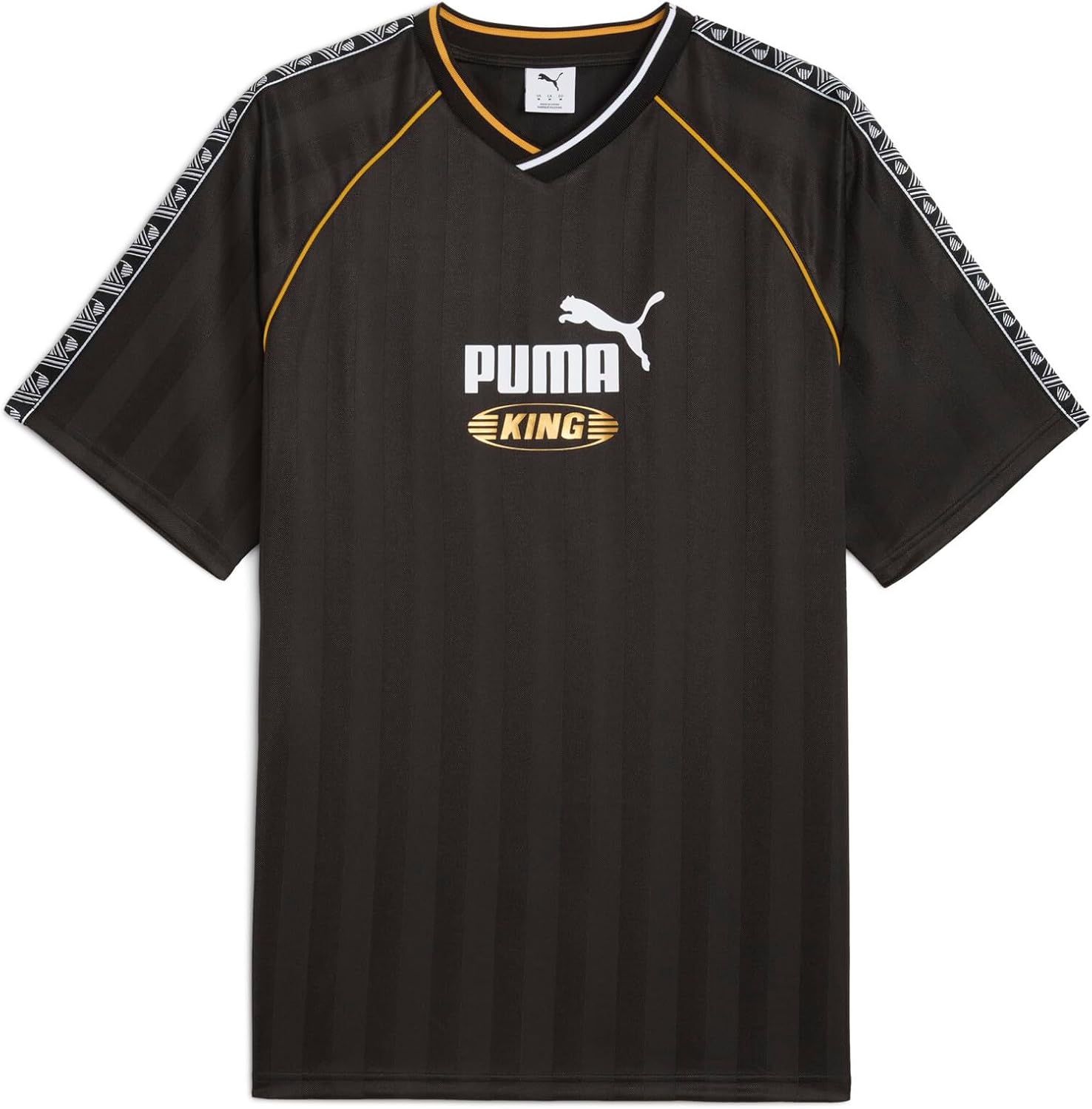 PUMA Mens King Relaxed V Neck Short Sleeve Replica Jersey Casual