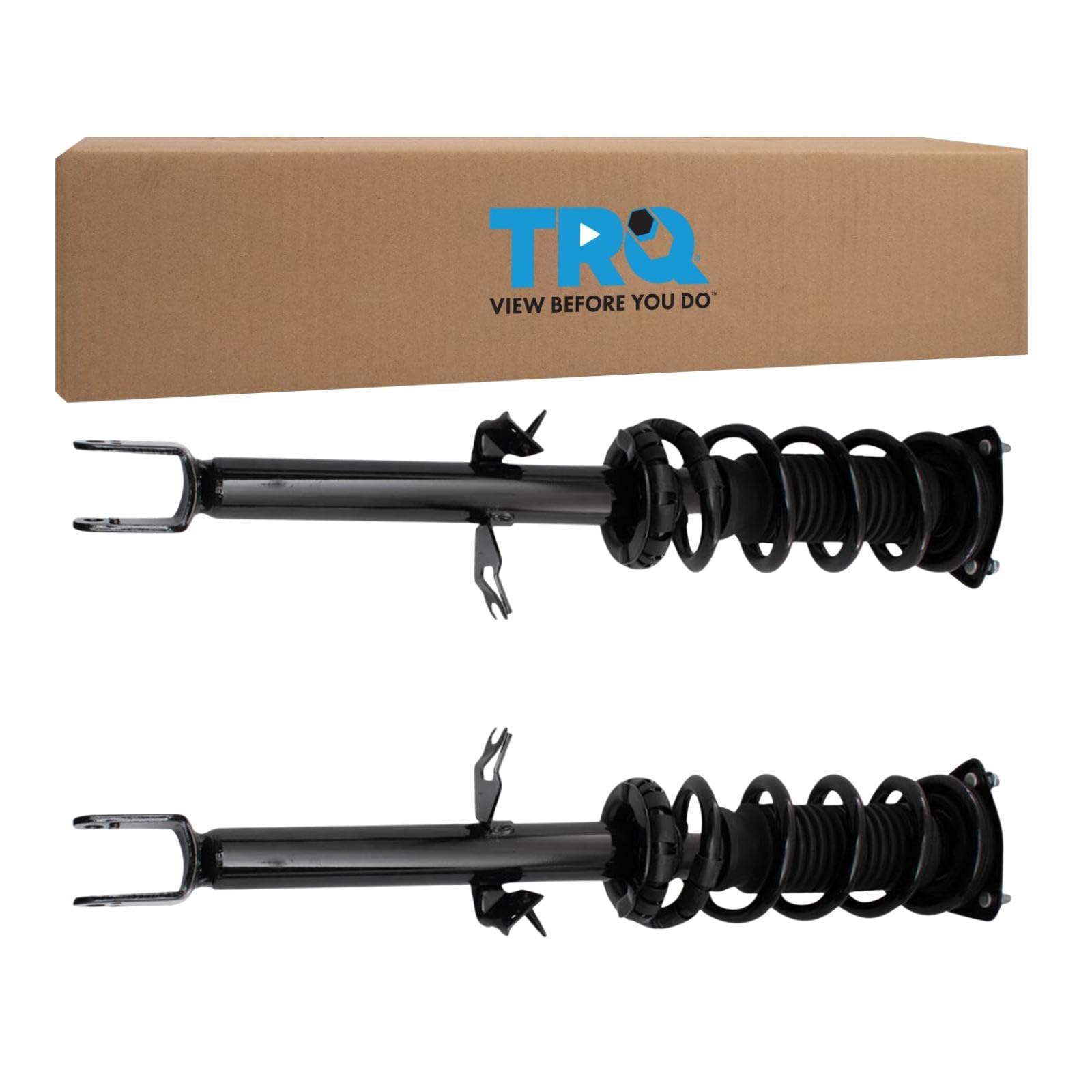 TRQ Front Shock &amp; Spring Assembly Set Compatible with 2014-2017 Infiniti QX70
