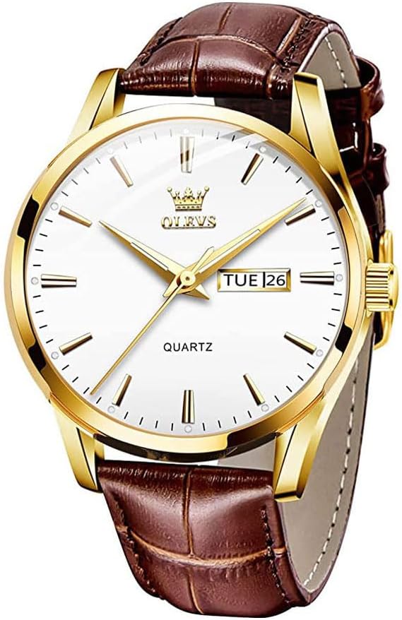 Mens Watch Leather Strap Waterproof Watch Man Analogue Quartz Ultralight Mens Watches Optional Black Blue White Dial