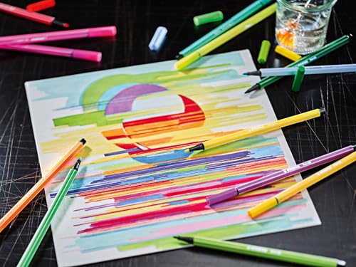Feutre de coloriage STABILO Arty et pointe fine point 88 - 5
