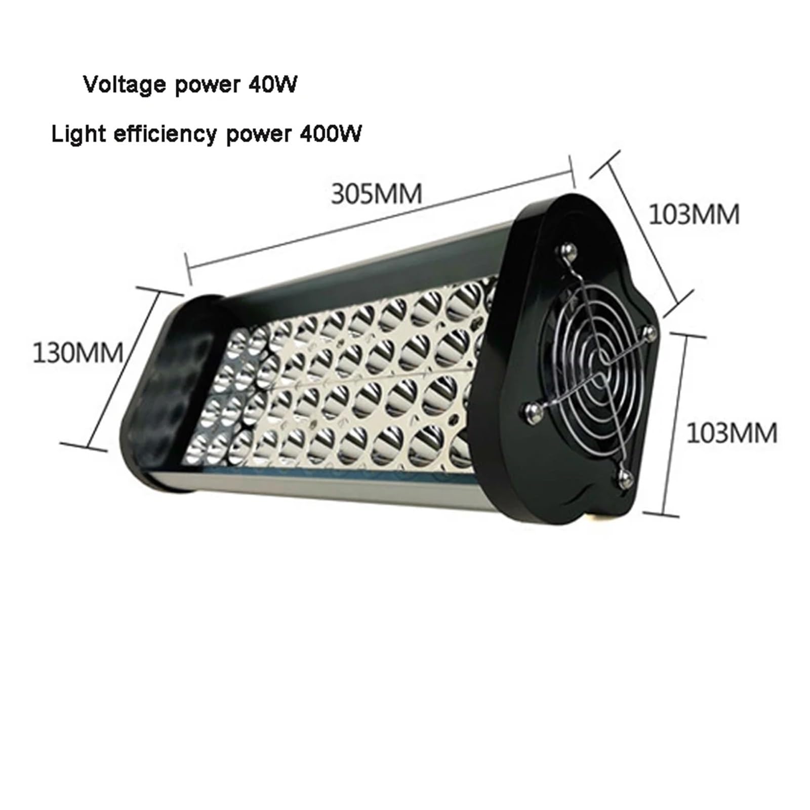 Lámpara de curado coloidal UV portátil 400W, cabezal de impresión, impresora fotográfica de inyección de tinta, resina de curado de tinta, 365nm 395nm 405nm lámpara de curado UV LED Con disipador