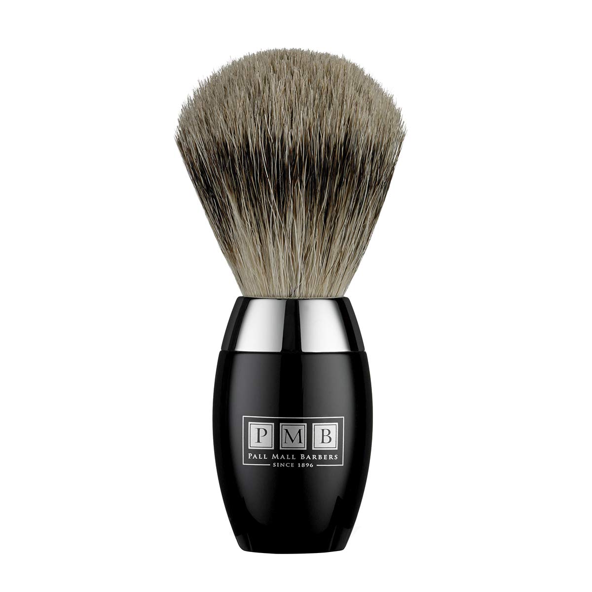 The Trafalgar - Pennello da barba sintetico in resina nera