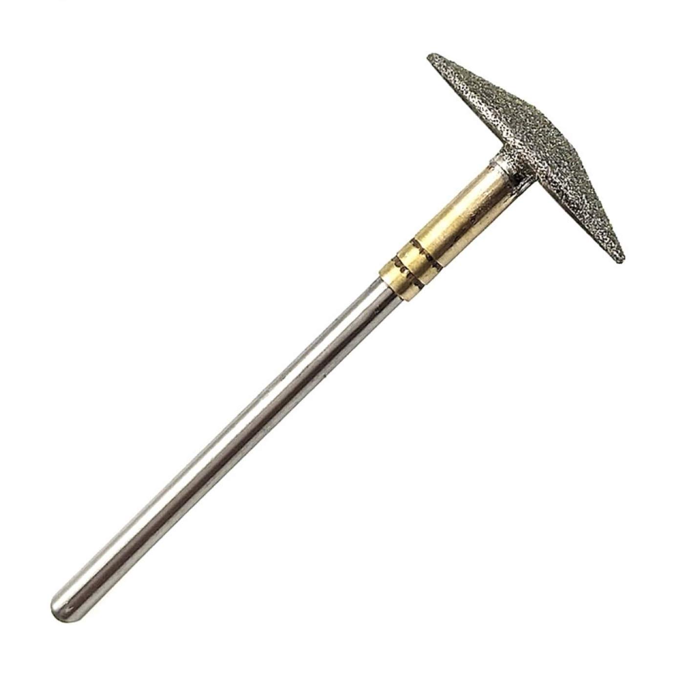 Natury Nails Fresa de Diamante para Torno de uñas. Broca Tipo Disco para Pedicuras Callosidades y Asperezas. (Grano Grueso)