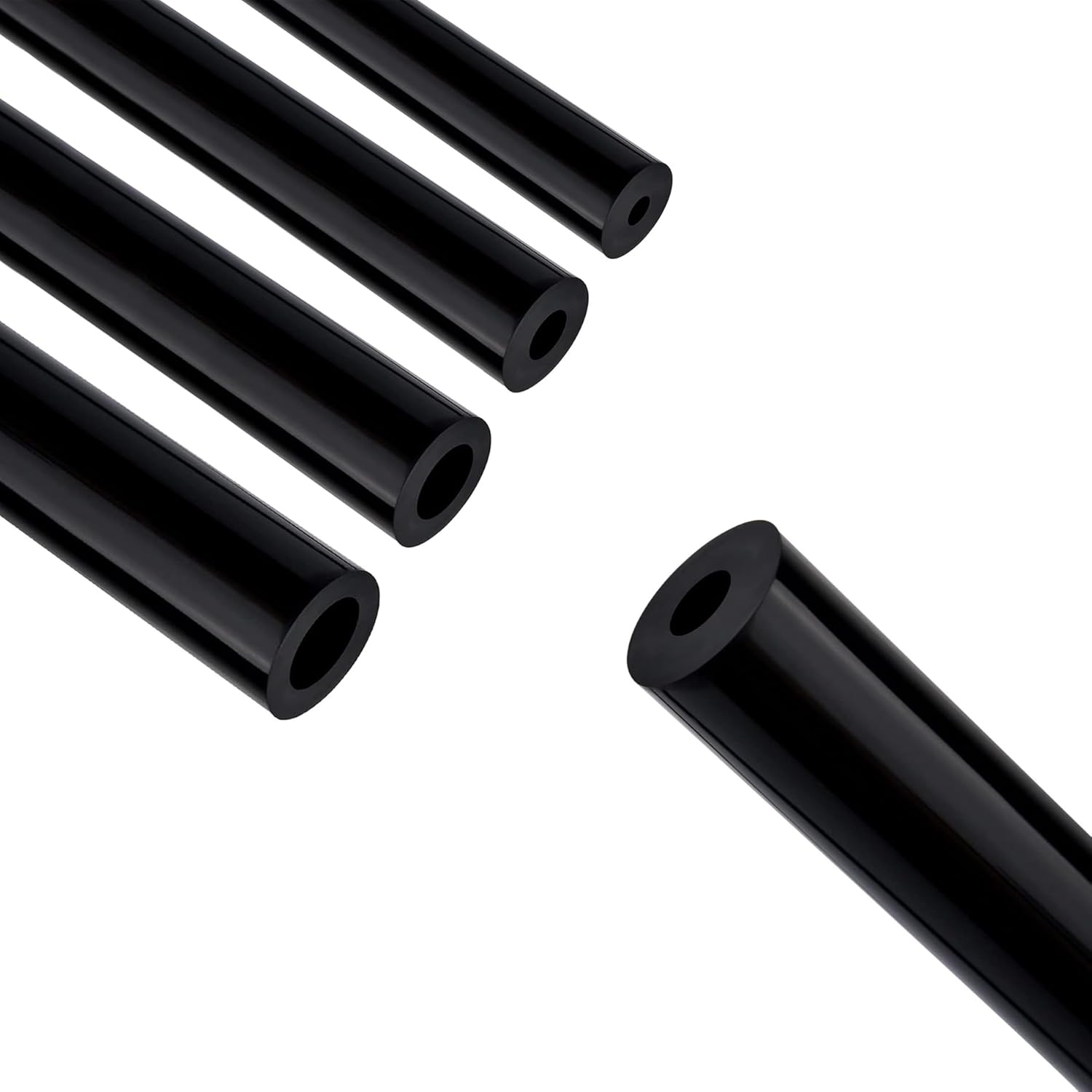 EVIL ENERGY 5/32" 1/4" 5/16" 3/8" Silicone Vacuum Hose Kit 4PCS 10FT Bundle with 3/16" Silicone Vacuum Hose 10FT