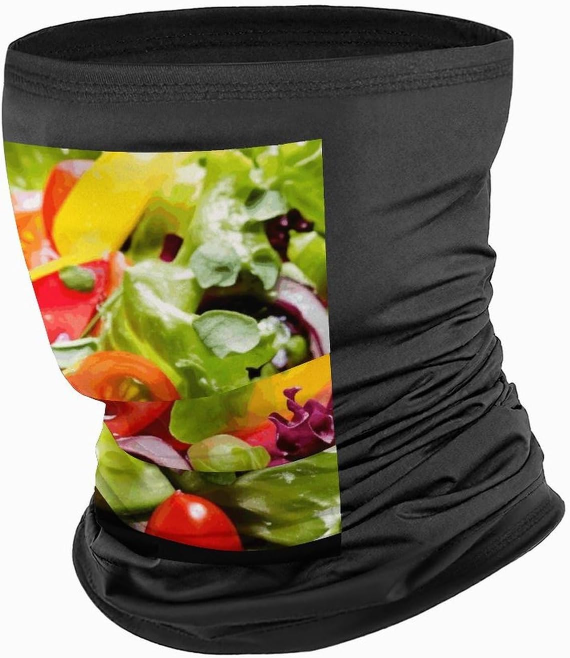 Colorful Various Salad Neck Gaiter Face Mask UV Protection for Men Women, Breathable Quick Dry Face Cover Bandana Outdoor Sports Balaclava Wind-Proof for Hiking Skiing Motorcycle Cycling