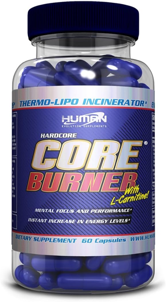 Human Evolution Supplements Core Burner, 60 Caps 60 Capsules