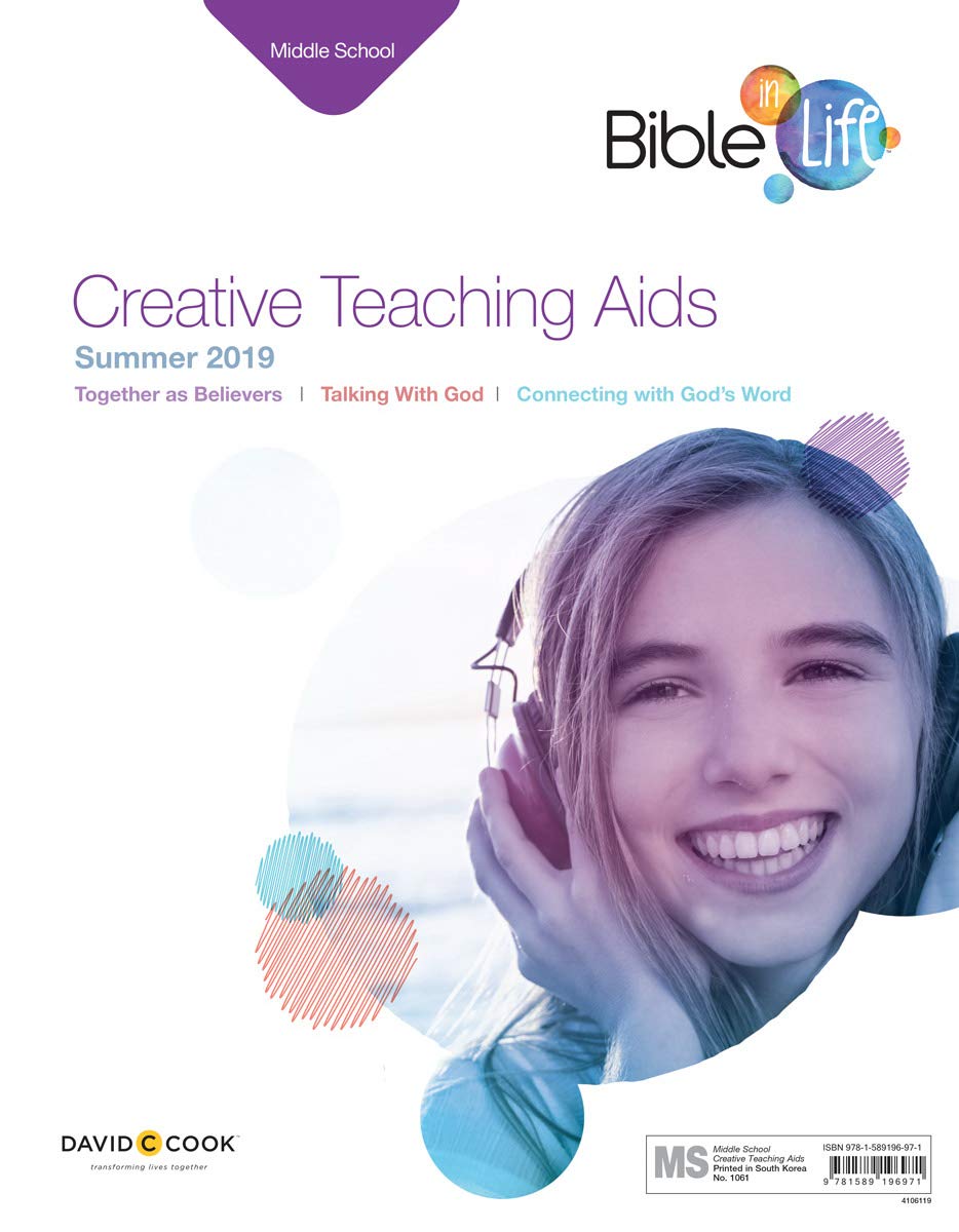 BibleInLife Middle School Creative Teaching AidsSummer 2014 David C