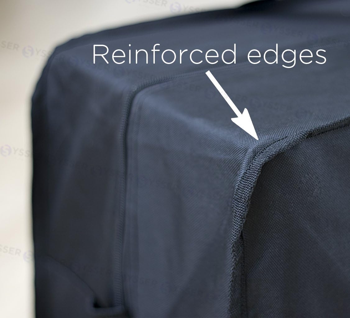 Extra Large Foldable Duffel Bag for Travel – Heavy-Duty Cargo Bag with Zippers & Reinforced Handles, TSA Approved, Water-Resistant size 29 x 24 x 15.5 inch (black, 70lb) - Image 7