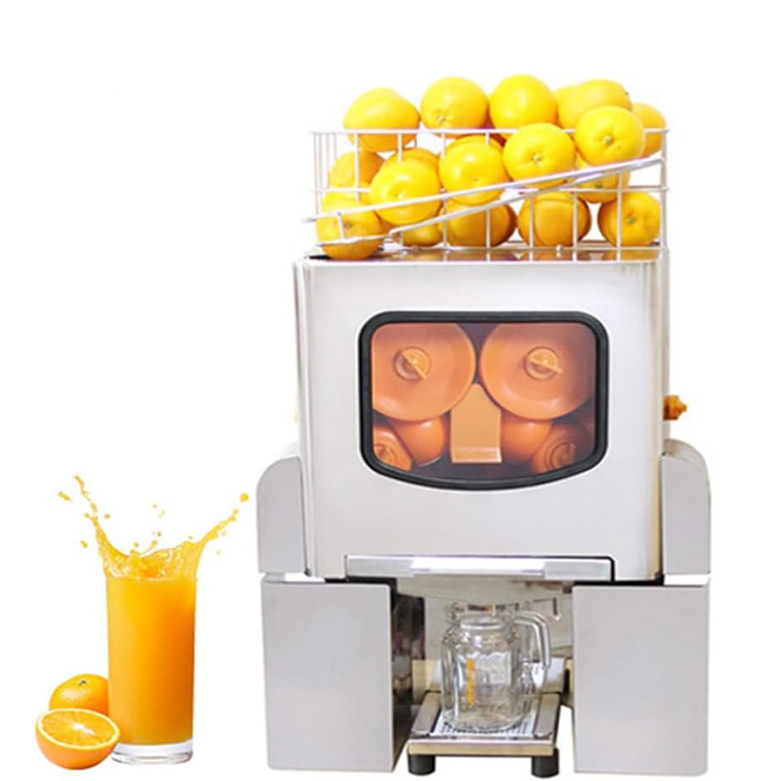MYUYEE Commercial Juicer Machine with High Juice Yield, Low Noise, and Removable Parts for Easy Cleaning