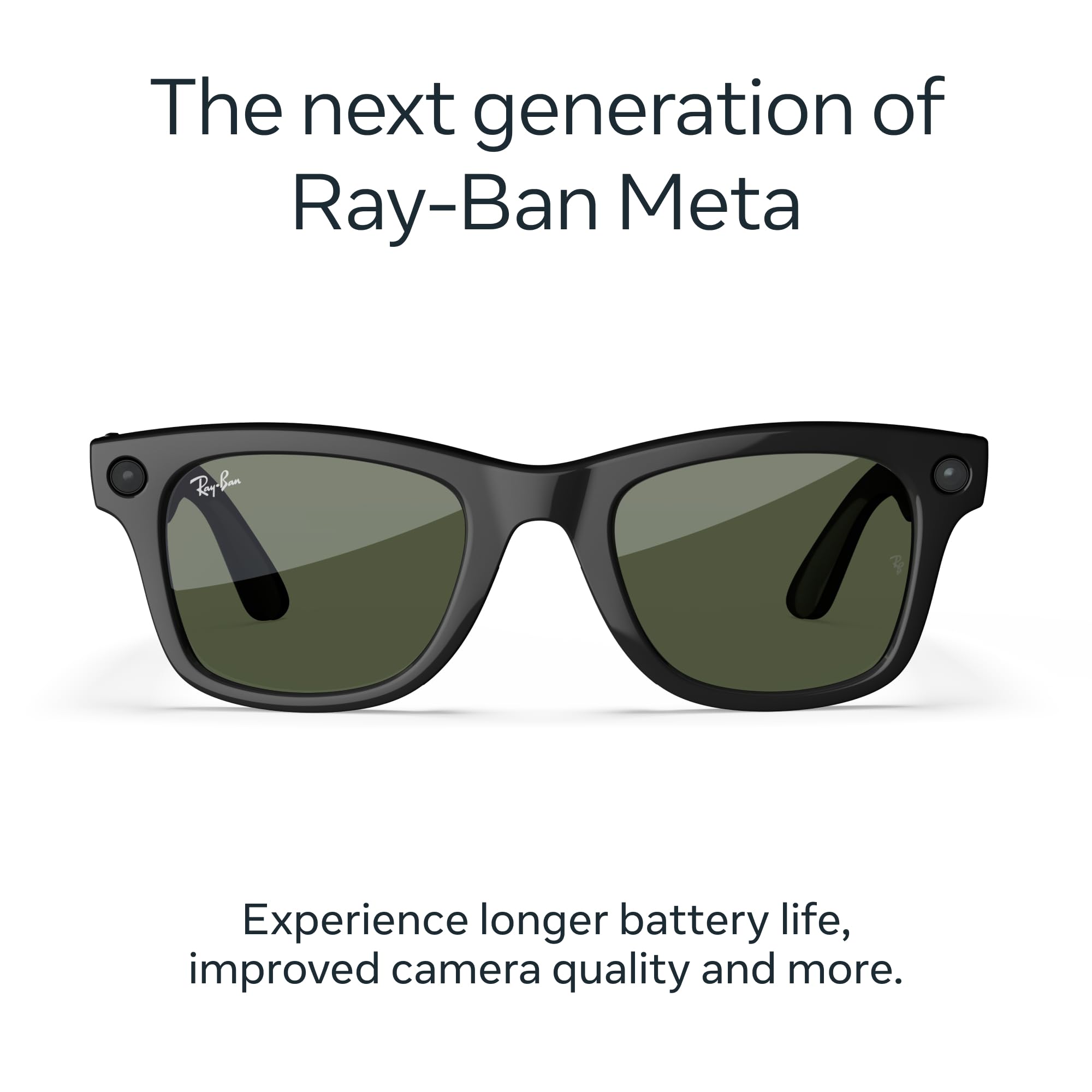 Ray-Ban Meta Glasses, Wayfarer (Gen 2)