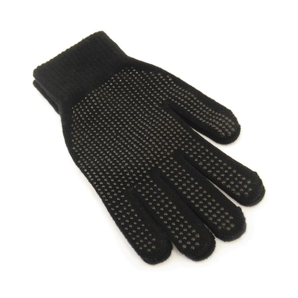A2Z Guantes de Hombre 4 Piezas Térmicos Calientes Invernales Pantalla Táctil Antideslizantes Guantes Completos Suaves Elasticizados Tejidos Sombreros de Nieve Hombre Ir Conducir