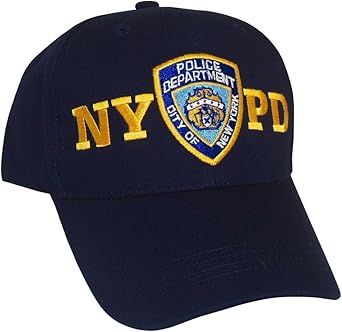 Artisan Owl NY Police Department-Inspired Baseball Cap, Blue