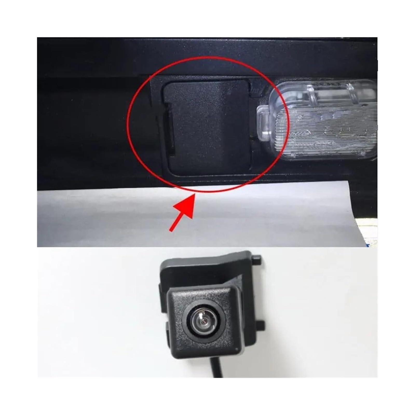 Copia Seguridad Cámara Cable Adaptador HD Para Mazda 6 Para Atenza Sedán 2015-2017 Kit Pantalla Monitor OEM Para Marcha Atrás