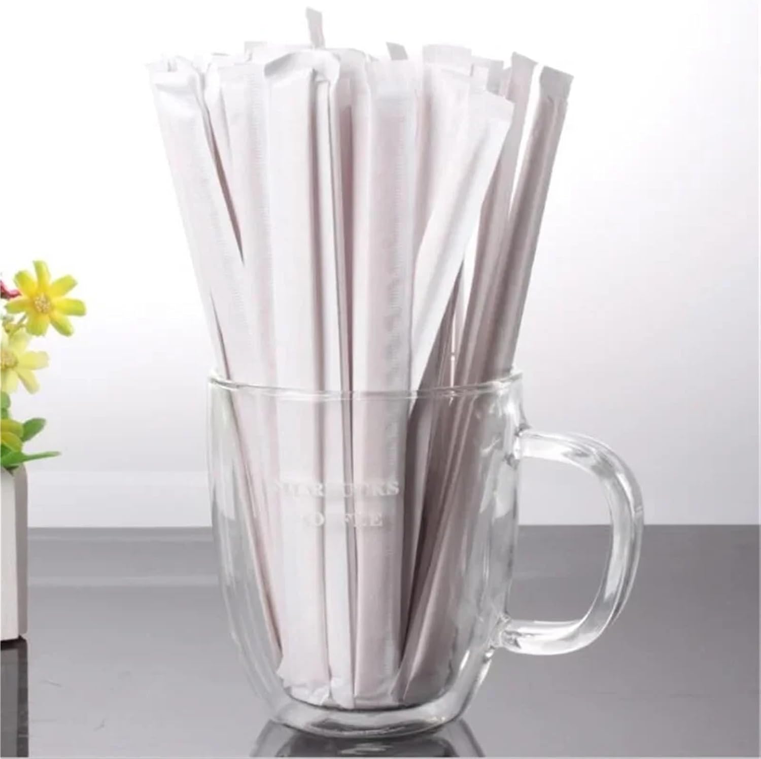 Stir Sticks For Coffee Bar 500pcs Single Packaged Coffee Wood Stirrer Disposable Stirring Rod 14cm/19cm Stick Tea(14 cm)