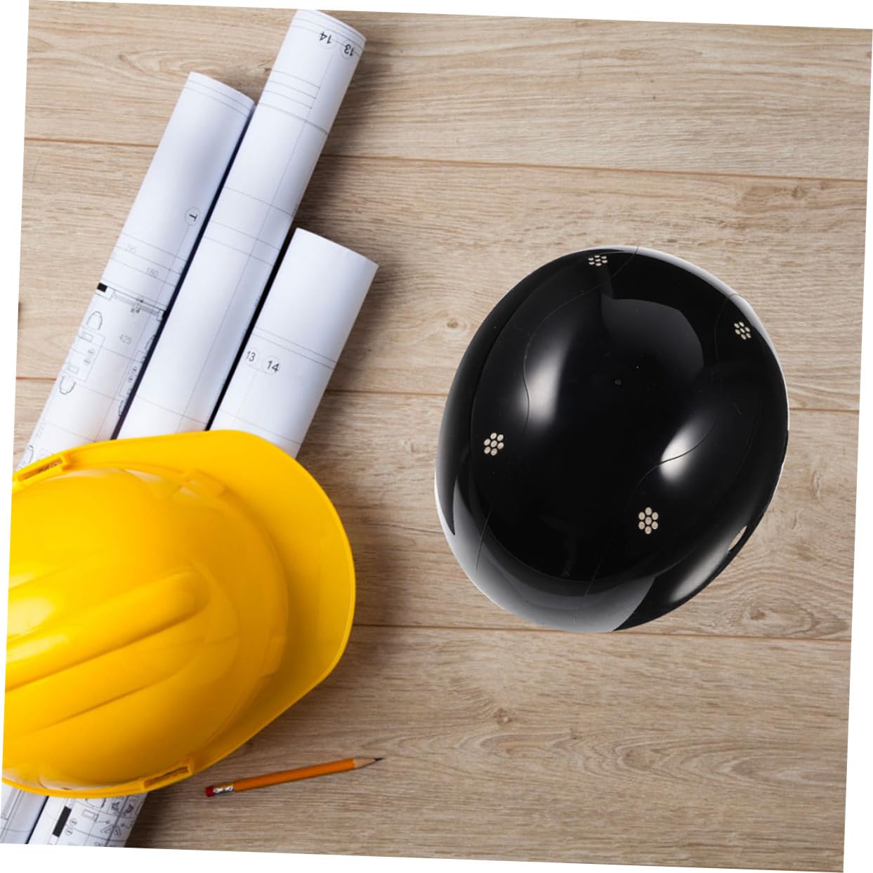 ULTECHNOVO 4ensembles Casquette De Sécurité avec Insert Anti-Chocs Flexible pour Travaux Industriels Et Sports Extérieurs Convient à Divers Types De Chapeaux