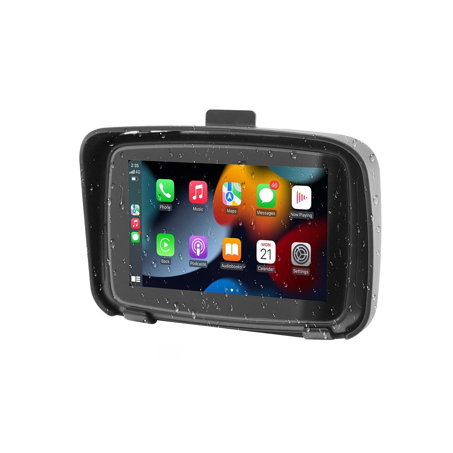 Motorcycle Carplay Screen for Harley-Davidson Softail Slim Standard 2012-2024,Portable Touch Screen GPS Navigation Screen Interior Accessories