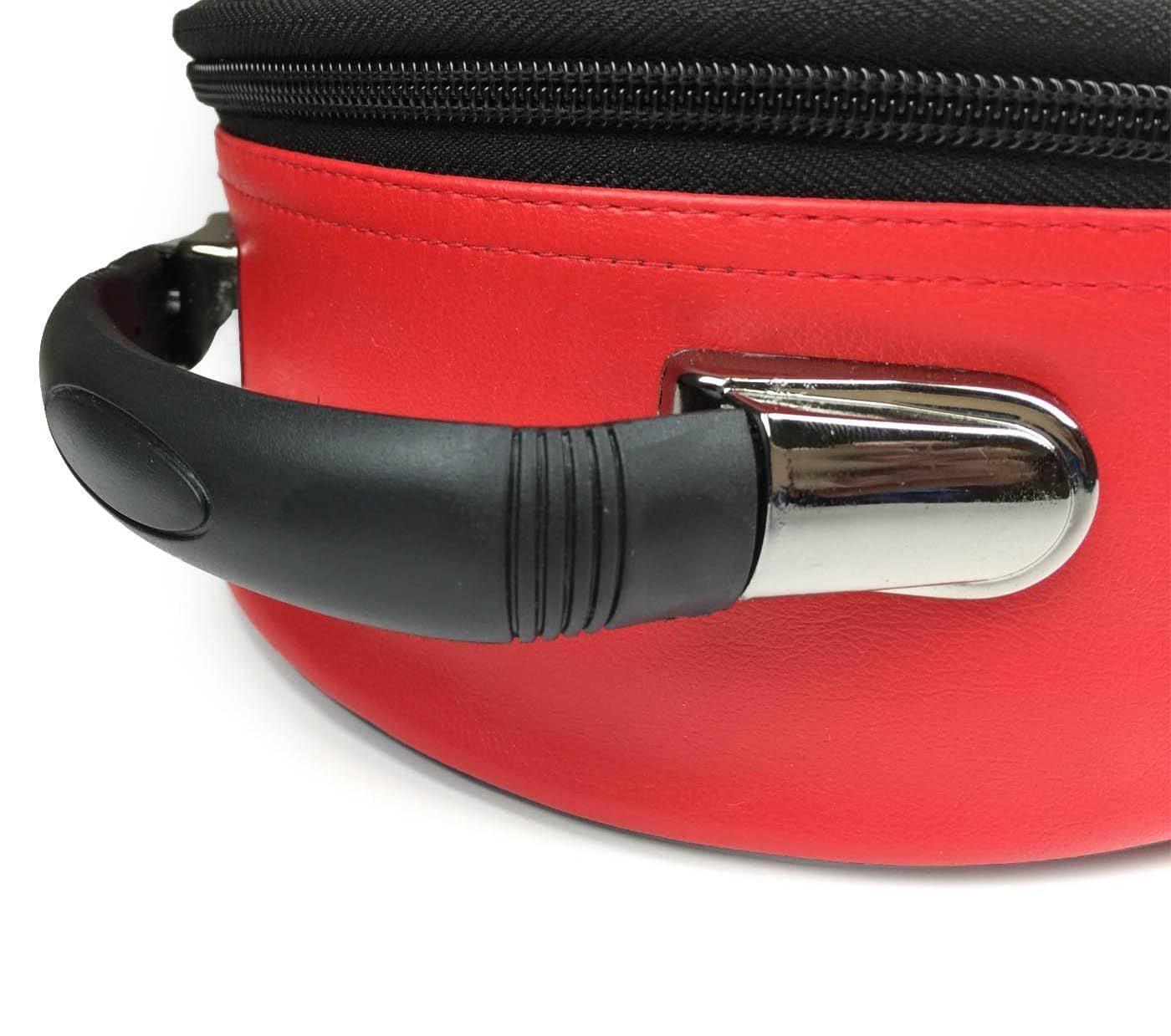 Bricks Masons Royal Arch Chapter Crown Cap Case - Red Triple Tau Insignia