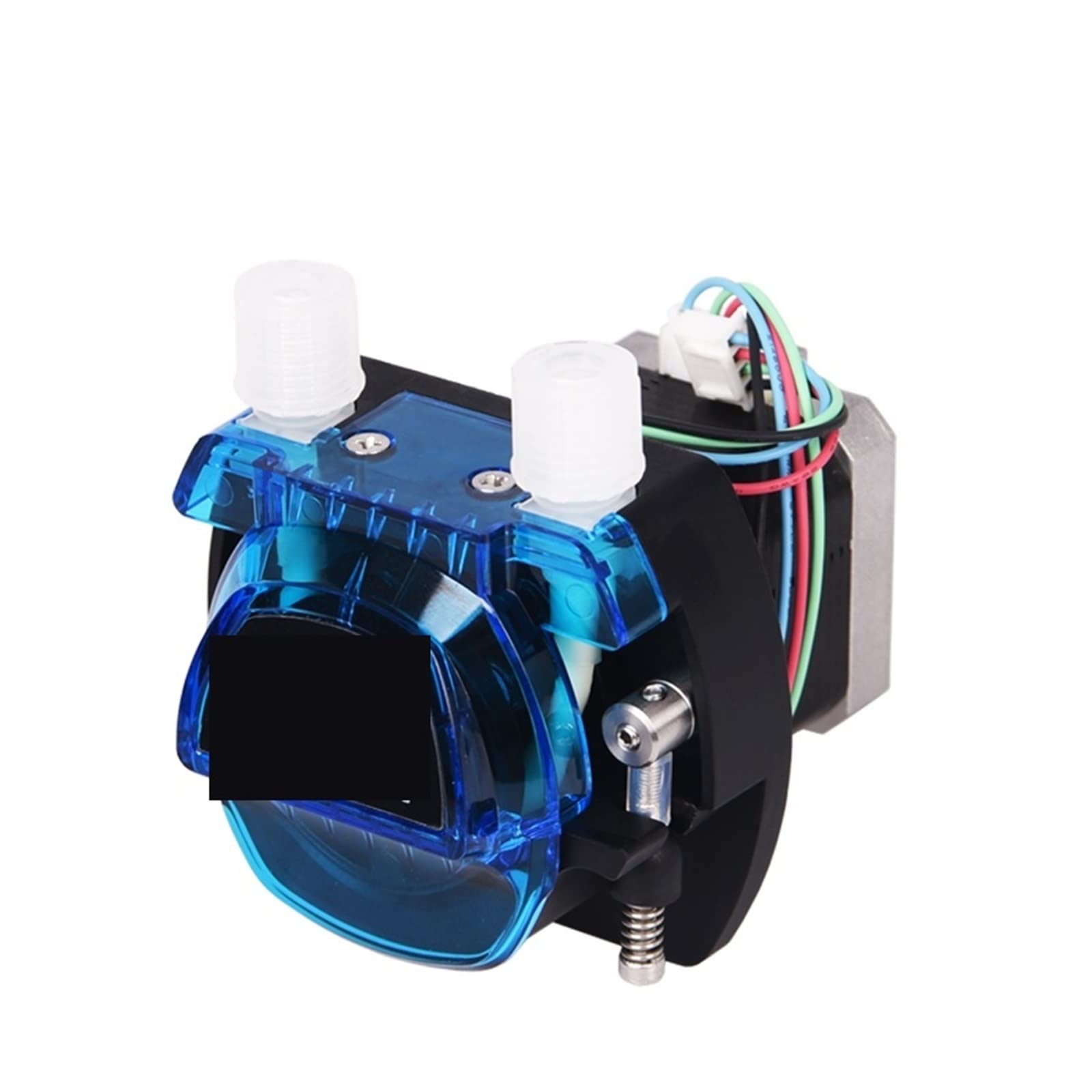 Bomba peristáltica Mini tubo de silicona y bomba de agua a presión con motor paso a paso, 12v / 24V(B14,12v-3 Roller Car)
