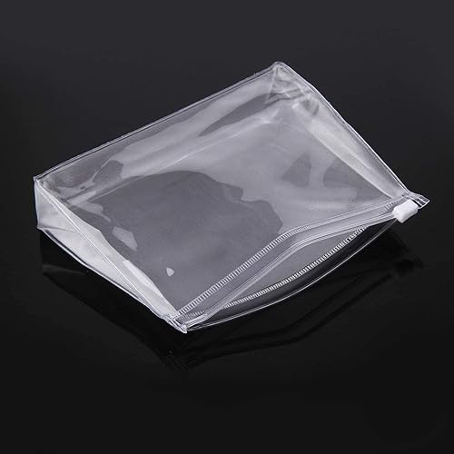 Miniatura 5 de JIAKAI Mini pequeño PVC transparente plástico cosmético organizador bolsa con cierre de cremallera para viajes de vacaciones, baño y organización de
