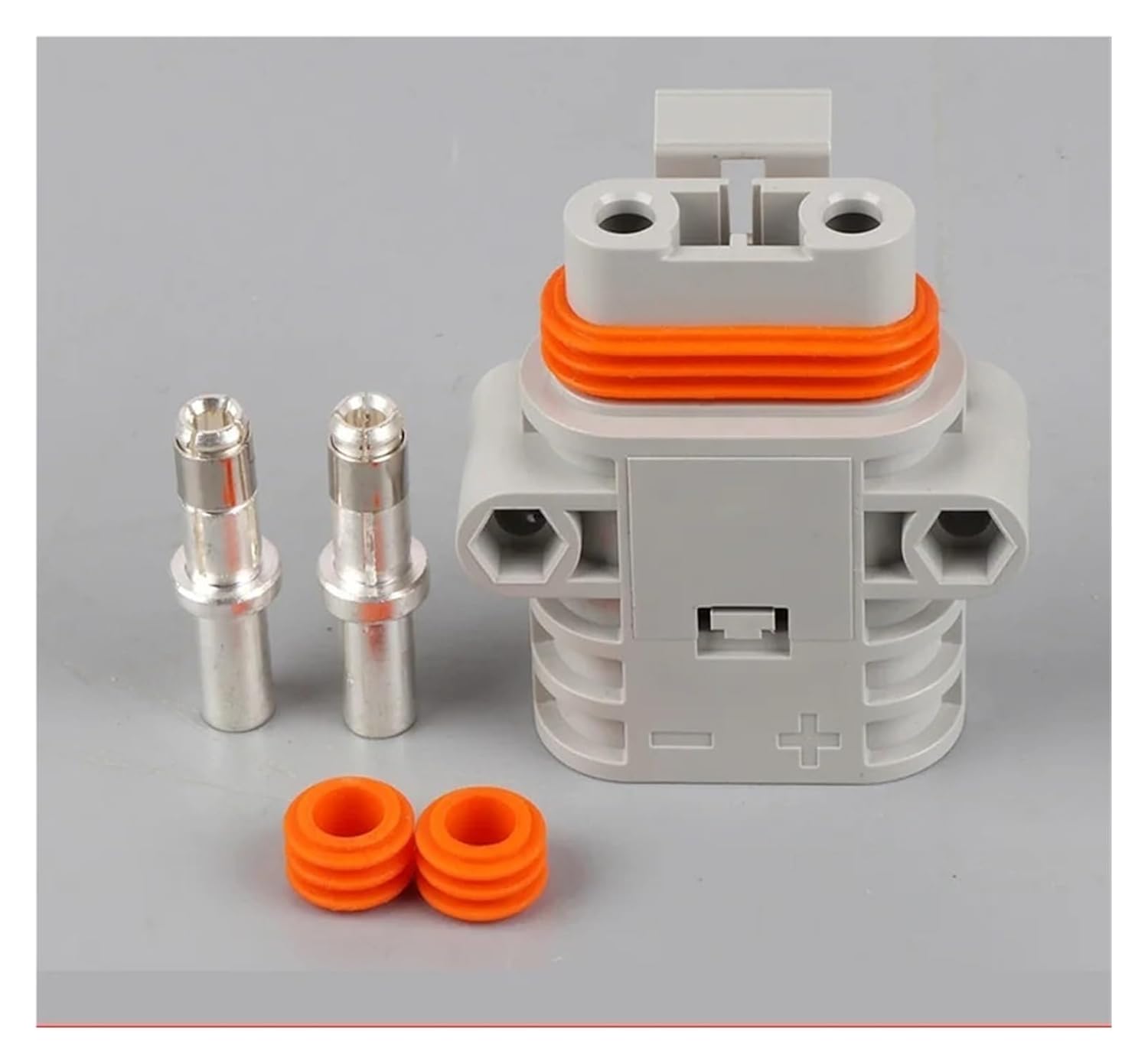 Anderson Waterproof Plug 50A - 5/20/100 Sets High-Power Parking Air Conditioning Docking Connector for 24V/12V Systems(Male and Female,100 Sets)