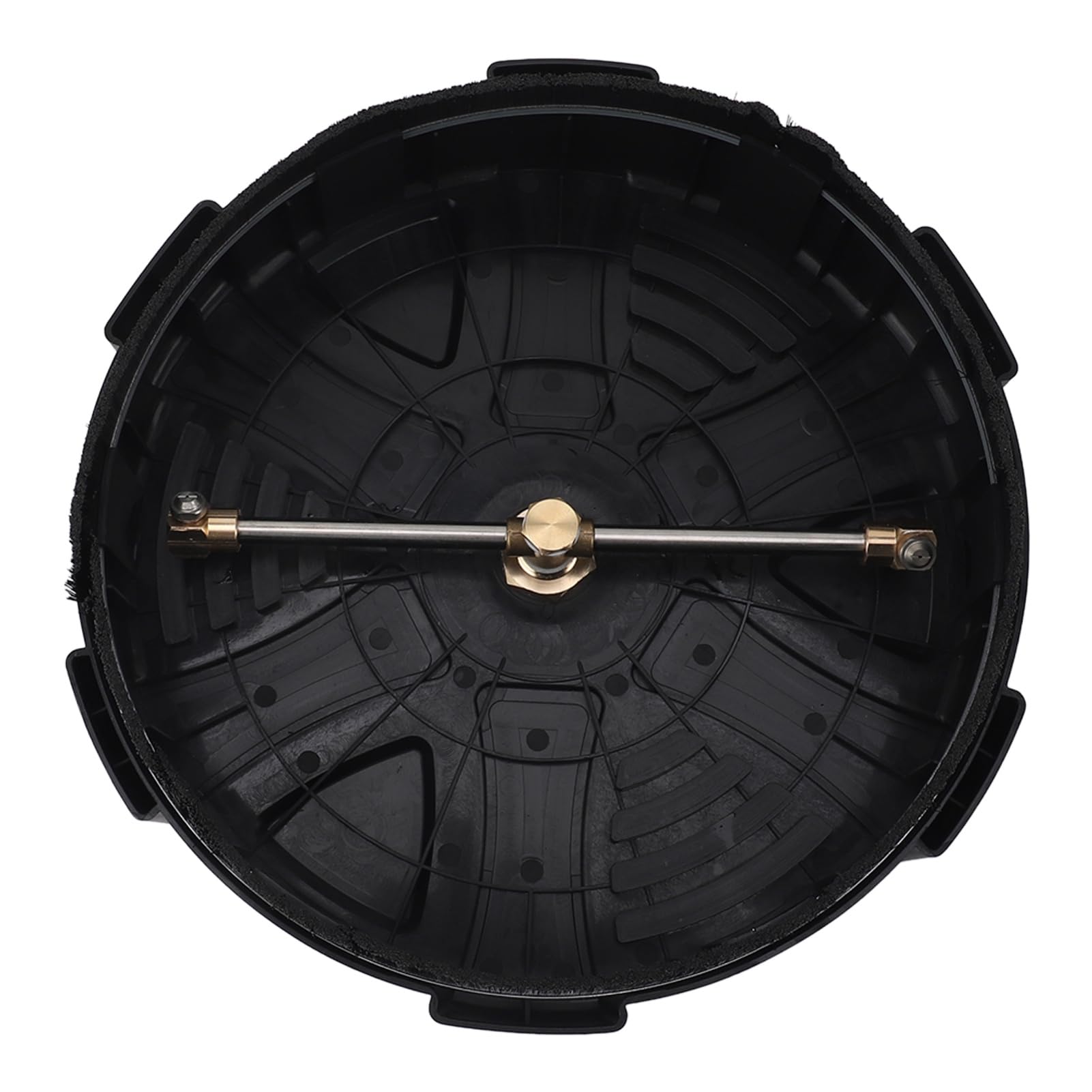 Limpiador de Superficies de Lavadora a Presión de 13 Pulgadas, Accesorio de Lavadora Eléctrica de Acero Inoxidable para Limpieza de Calzadas, Aceras y Patios, 2500