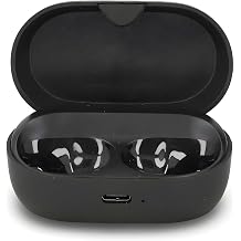 GOWENIC 600mAh Black USB C Replacement Earbud Charging Case with Indicator Light, Designed for Elite 7 Pro, 7 Active