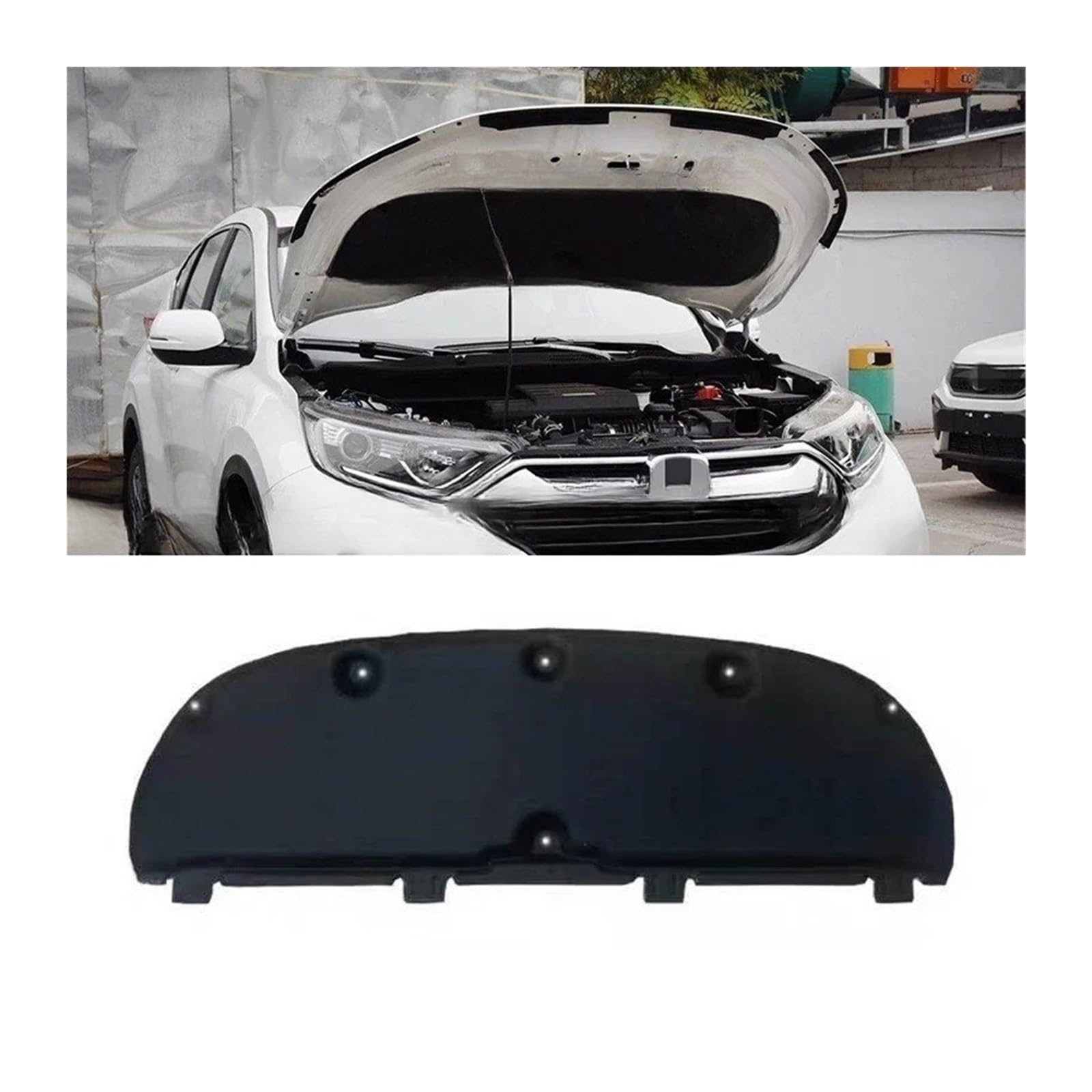 Car Engine Hood Heat Insulation Sound Deadener Cotton Cover Compatible for Honda CRV 2017-2020