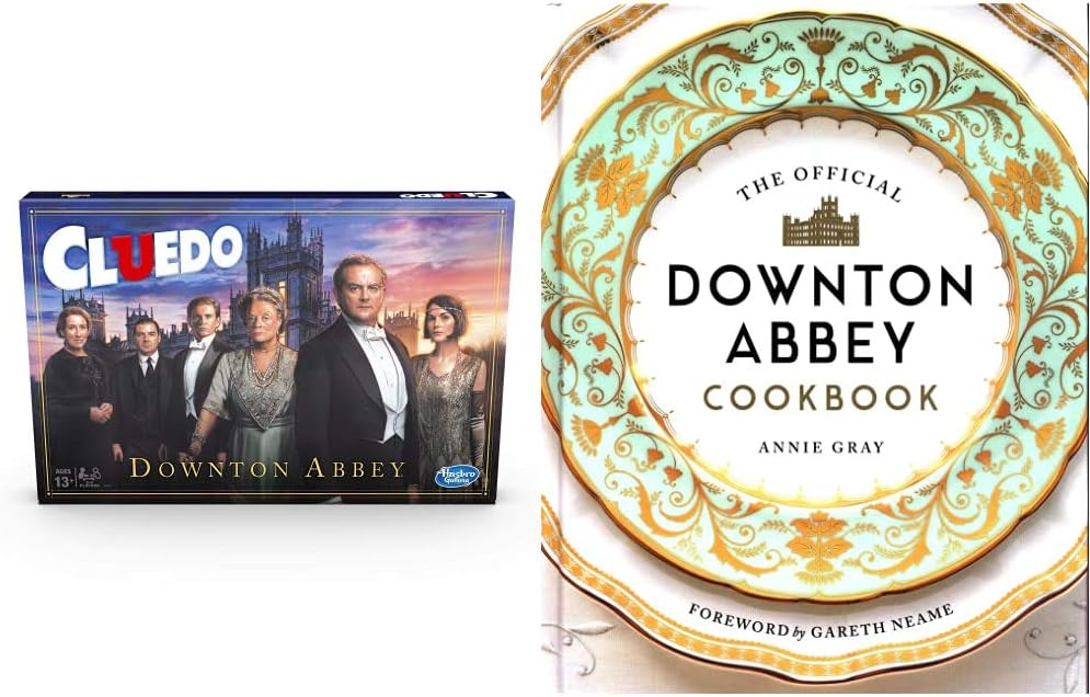 Cluedo Downton Abbey Edition Board Game for Kids Ages 13 and up ...