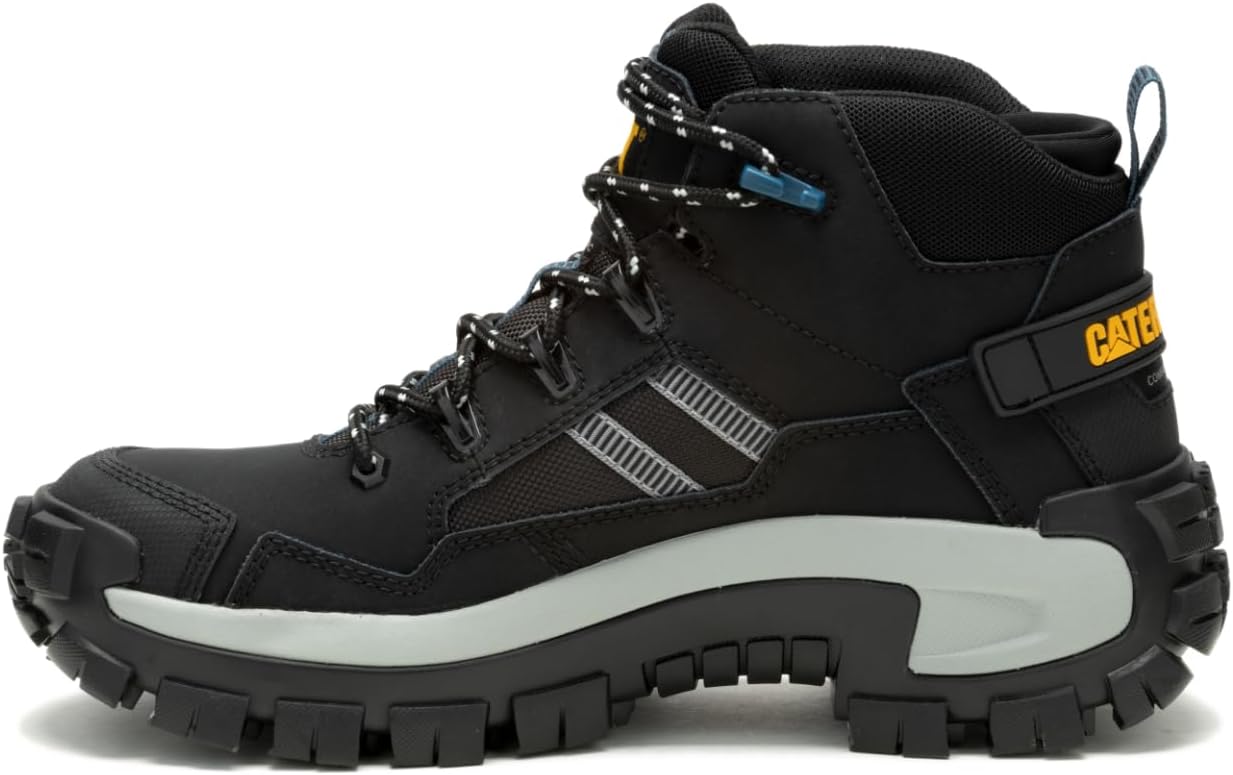 Men's Invader Mid Vent Composite Toe Construction Boot, Black, 10.5