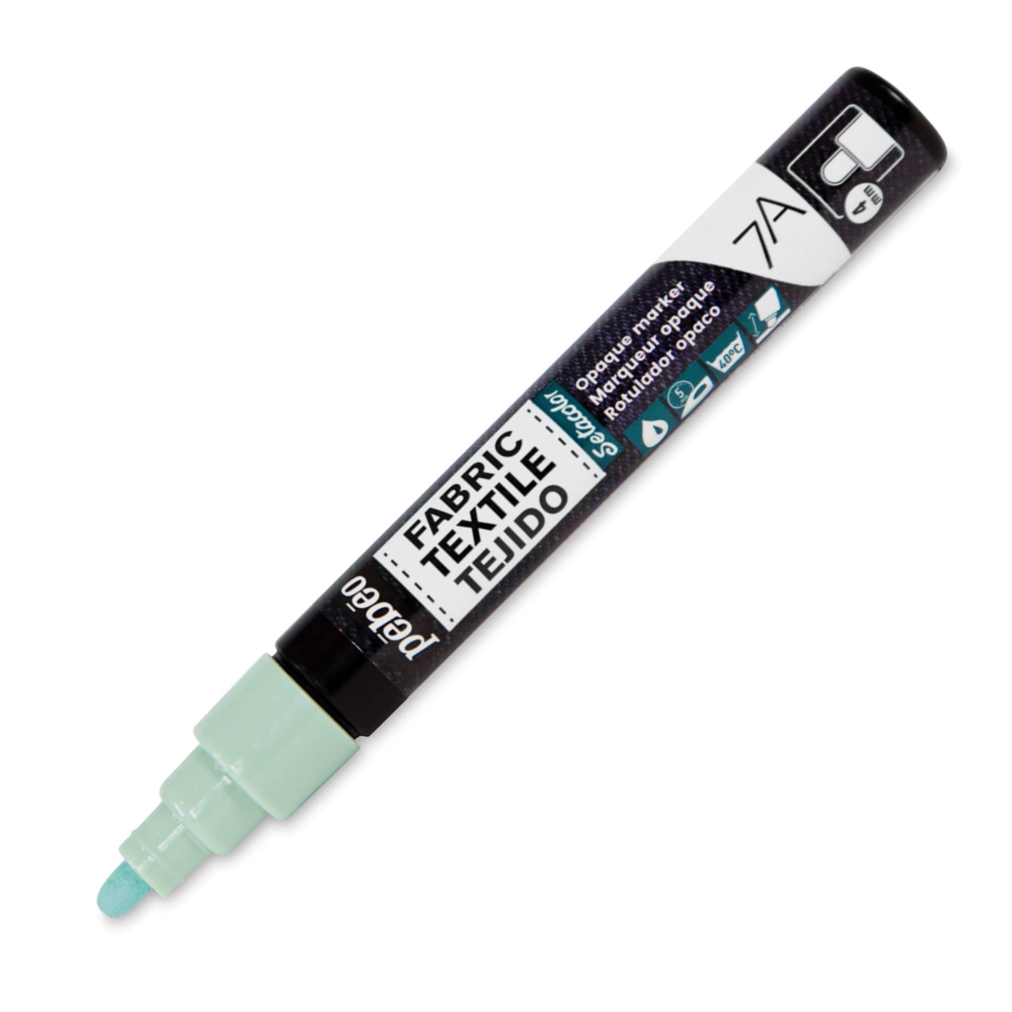Pebeo Pastel Green Pébéo 804455 7A Marker Pen Opaque Round Tip 4 Mm