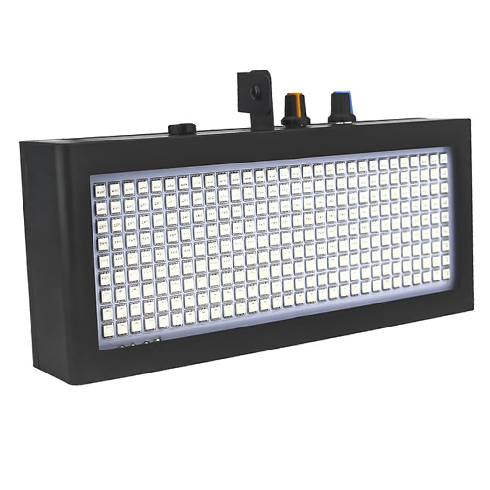 TagIo Luce Stroboscopica da Palco 1 Pezzo 270 LED Flash Super Luminoso con Luce Bianca per Matrimoni, Natale, Compleanni, Club, DJ Spina Europea