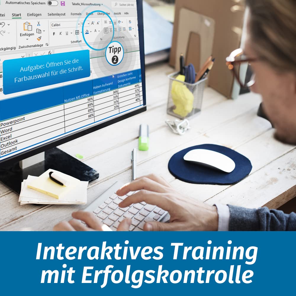 Excel Training – Online-Kurs: Schritt für Schritt lernen & sicher anwenden (Einsteiger & Auffrischer) | optimiert für Microsoft 365 & Office 2024 | 1 Nutzer-Lizenz