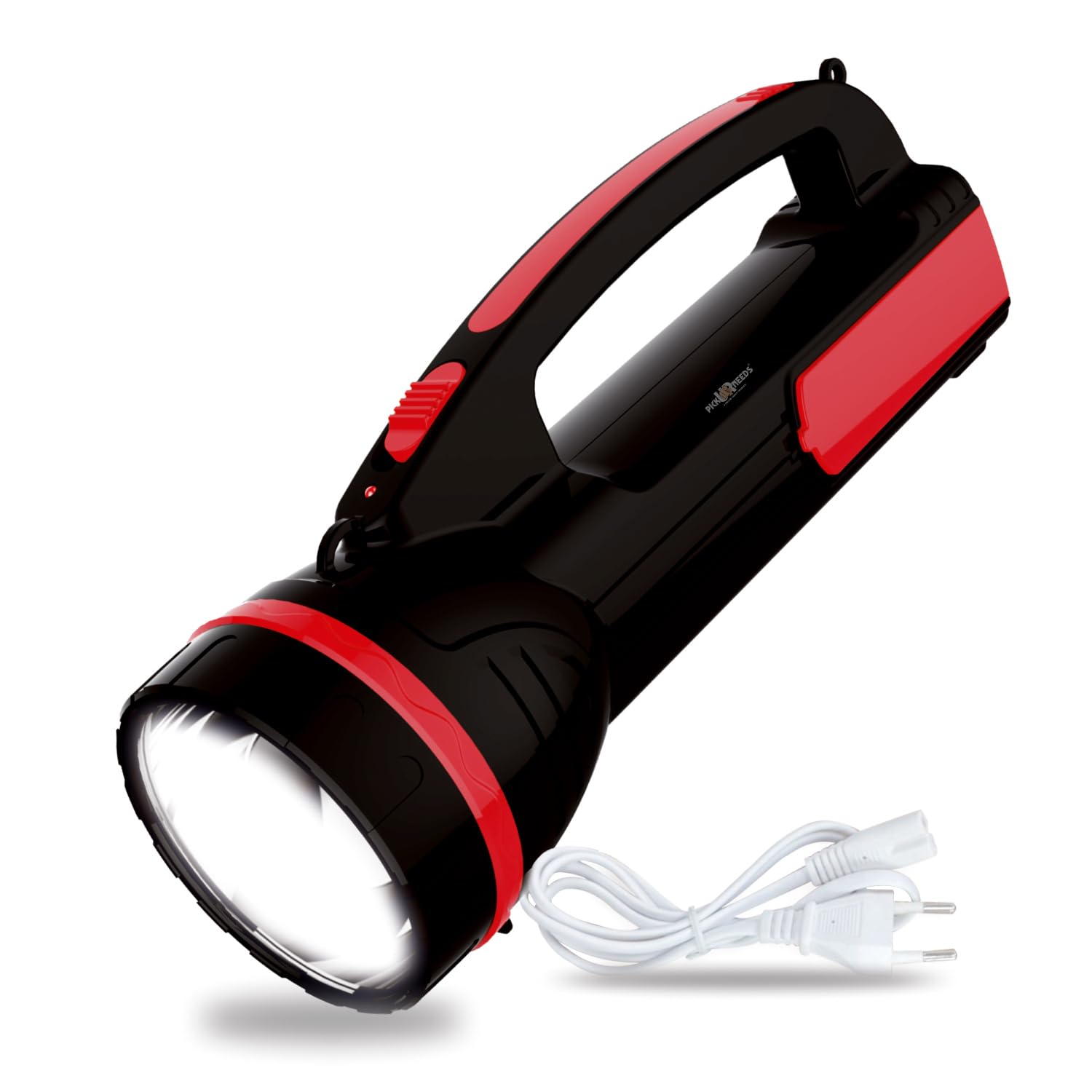 Pick Ur Needs 2 in 1 Long Range Search Torch Light with Table Desk LED Lantern with Dual Power Full Battery Backup (REd) (B0B8DDS3L5) Amazon Price History, Amazon Price Tracker