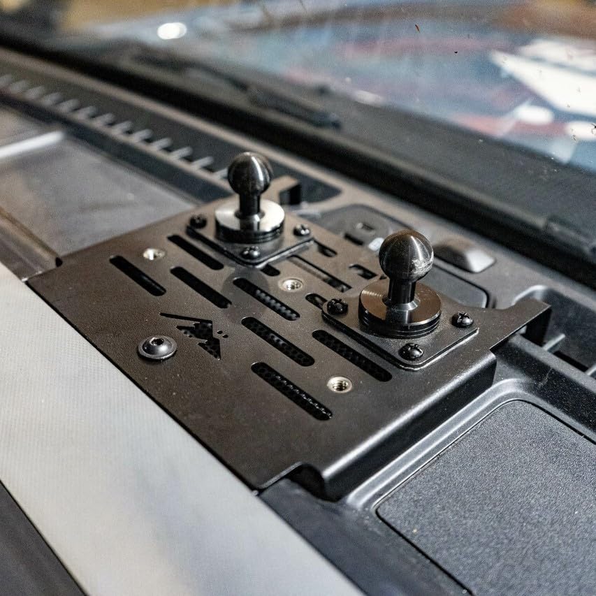 Mountains2Metal Dash Accessory Mount (Small) - Bronco 2021+ Overlanding and Camping gear