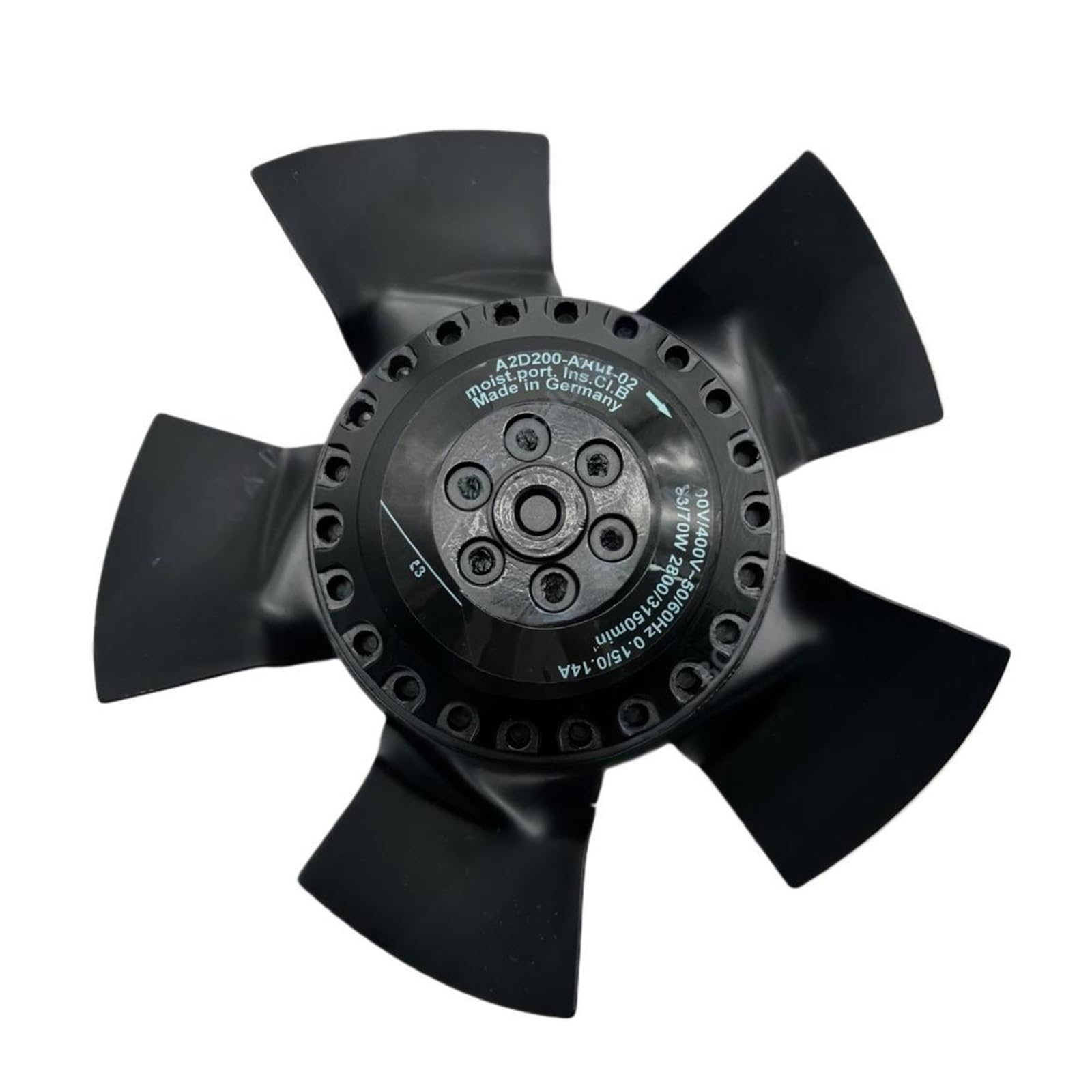 KNIUWMBMH A2D200-AA02-02 230/400V 50/60Hz 0.15/0.14A 53/70W Fan