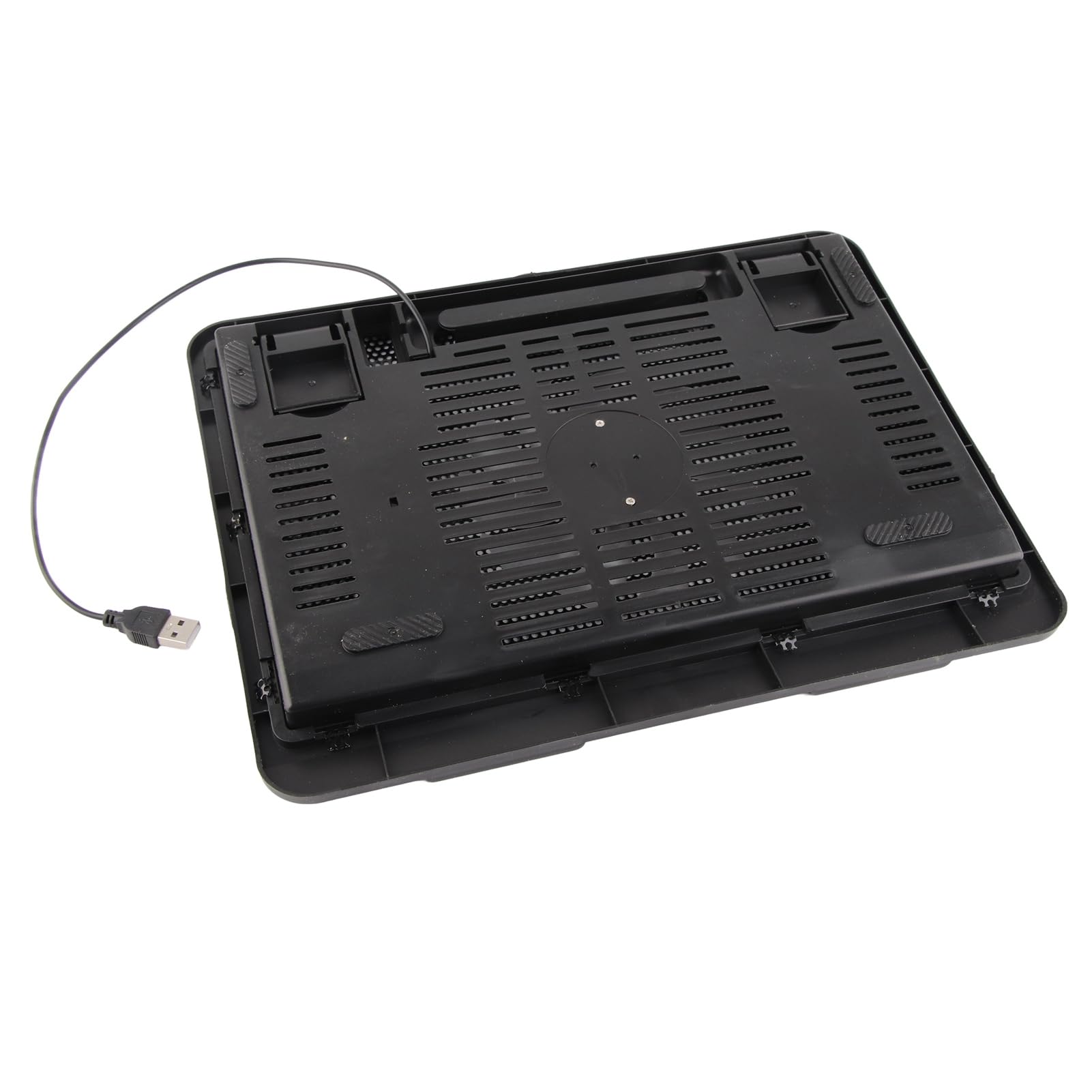 Podkładka Chłodząca Notepal L2 Podstawa Chłodząca do Laptopa z Dużym Wentylatorem Podstawka USB do Notebooka 14 lub Mniejszego Czarna, żelazna Siatka + Inżynieryjne Tworzywa