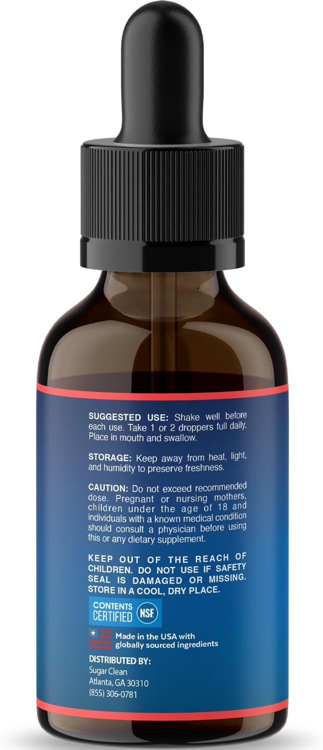 (5 Pack) Sugar Clean - Official SugarClean Drops, Advanced Blood Formula Support Supplement - Maximum Strength, Natural Droppers for Overall Health & Wellness Reviews, 5 Bottles for 5 Months - Image 8