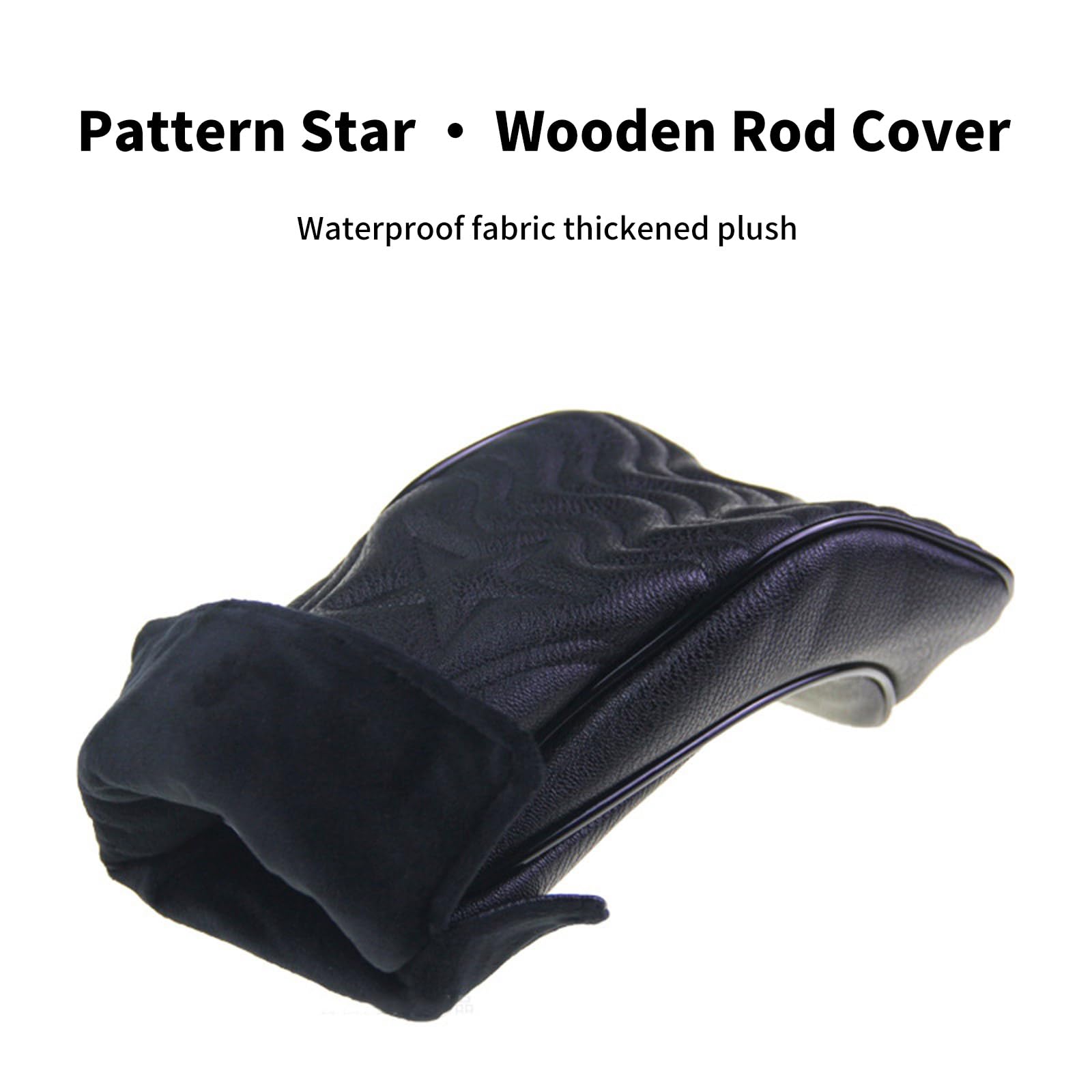 Funda universal para cabeza de golf de madera con estrella impermeable, ligera, portátil, para jugadores de viaje, de instalación rápida, textura de estrella, cubierta de cabeza de golf, de