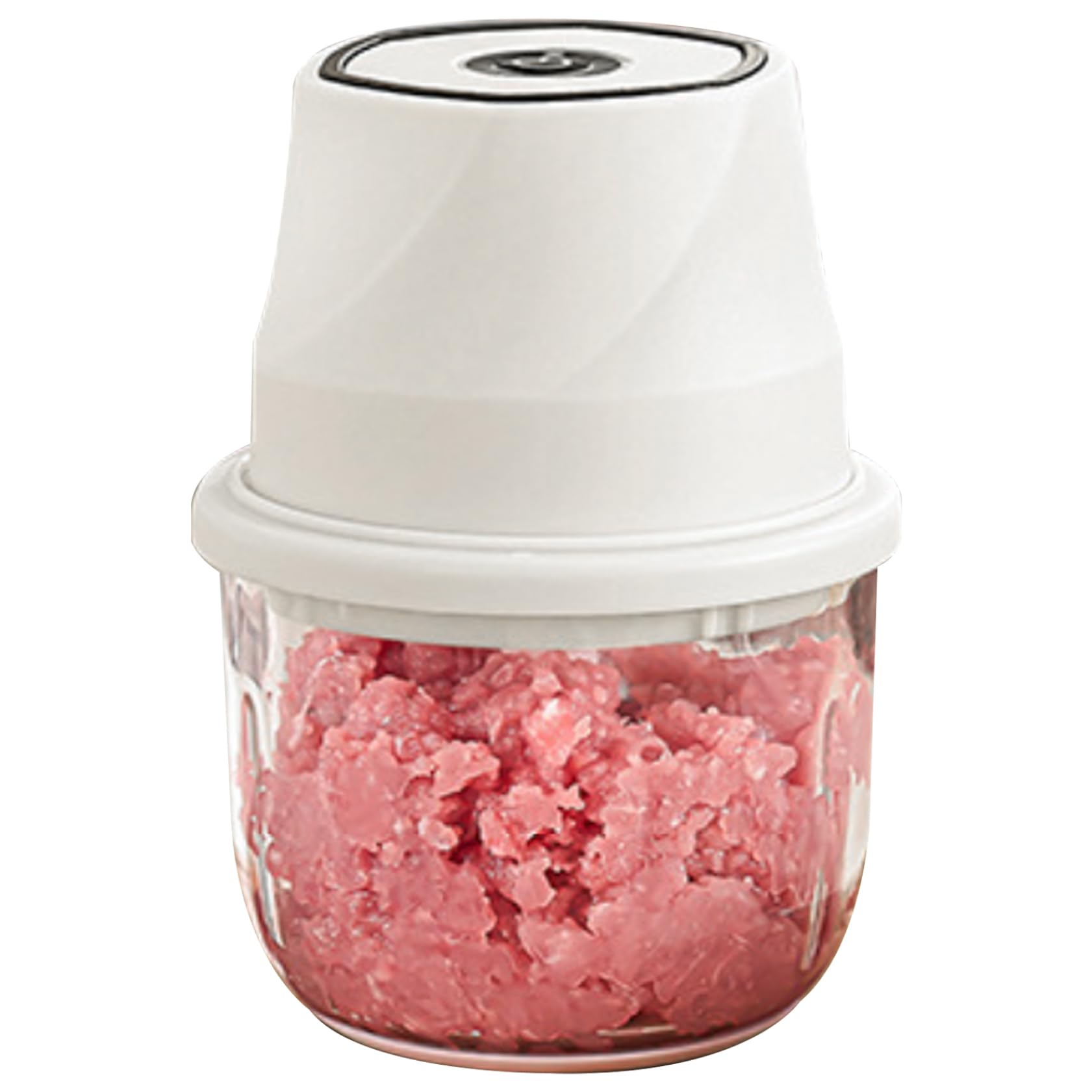 Hachoir à ail électrique 350 ml rechargeable avec 6 lames pour légumes et bébés